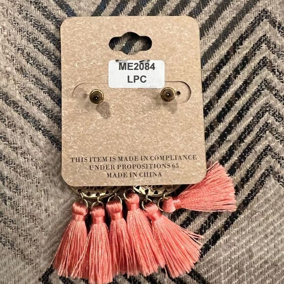 Artisan Tassel Earrings - Picture 3 of 3